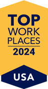 top place to work ribbon 2024