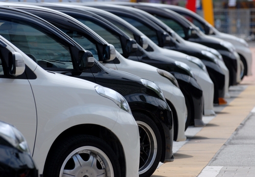 New-car lots aren't as alive with activity as they've been in the past.