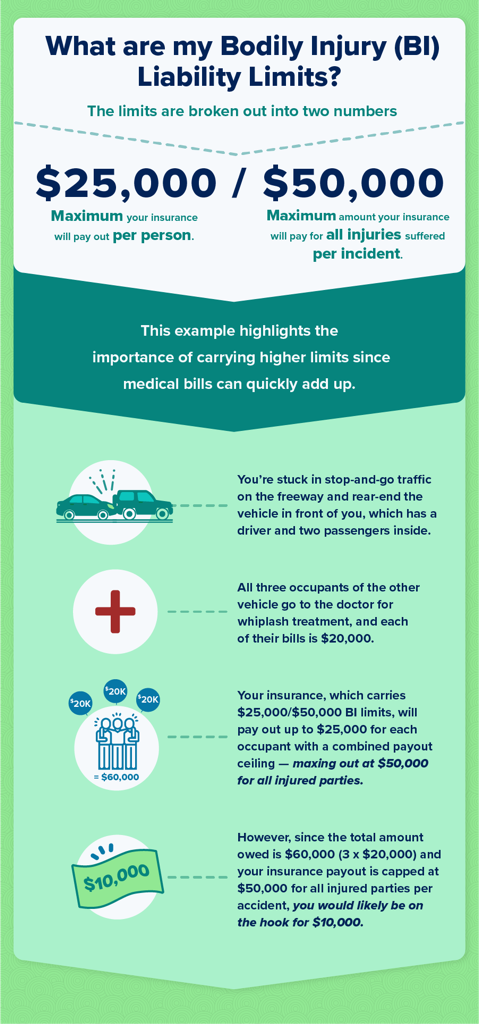 Bodily Injury infographic