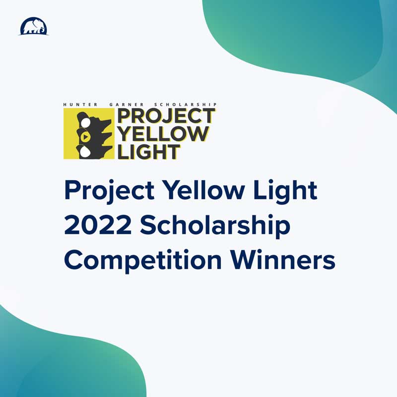 Project Yellow Light 2022 Winners.