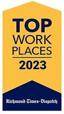 top place to work ribbon 2023