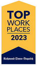 top place to work ribbon 2023